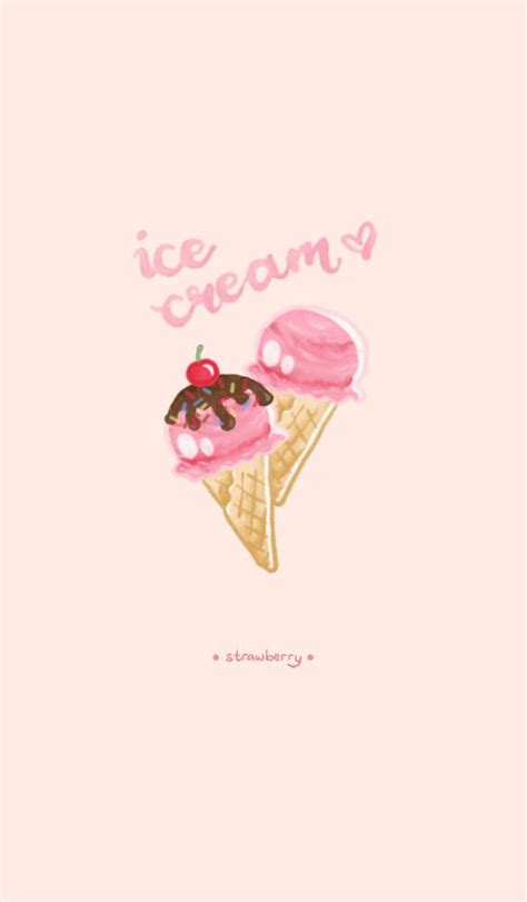 Wallpapers Ice Cream Cute Wallpaper Cave