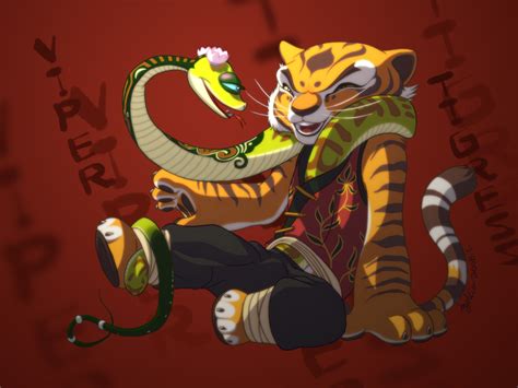 183039 Master Tigress Master Viper Myhlion Kung Fu Panda