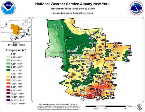 Nws Albany On Twitter Significant Precipitation Has Fallen Over Ny