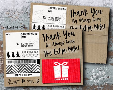 Printable Thank You For Always Going The Extra Mile Happy Etsy Canada