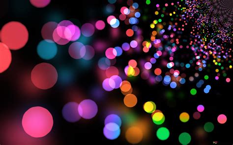 Colorful Lights Bokeh Hd Wallpaper Download