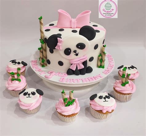 Panda Cake Design Gocakeslk Kids Cake Design Cartoon Cake