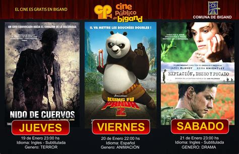 Cartelera Del Cine Público Para Este Fin De Semana El Blog