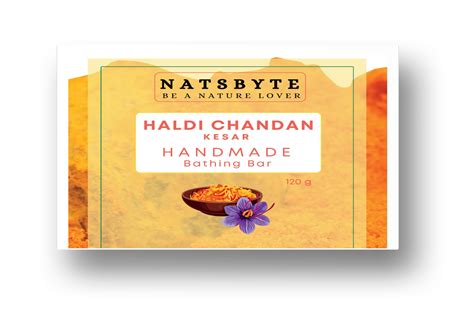 Pure Natural Organic Handmade Soap Haldi Chandan For Bath G In