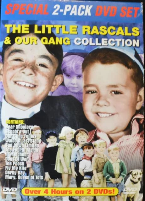The Little Rascals And Our Gang Collection Dvd 2 Pack Like New 995 Picclick
