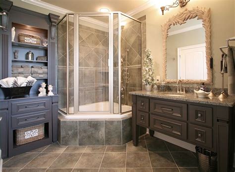Combo steam shower bath options for l or r corner fitting. Cabinets for Bathrooms and vanities | Corner tub shower ...