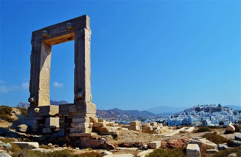 Hd Wallpaper Greece Naxos Cityscape Water Architecture Sea Built