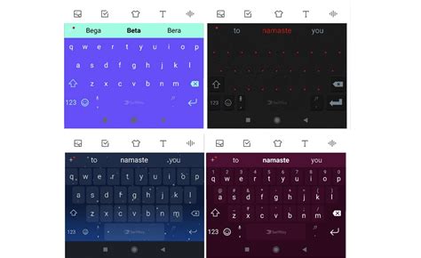 Swiftkey Beta Now Colors The Navigation Bar To Match The Keyboard