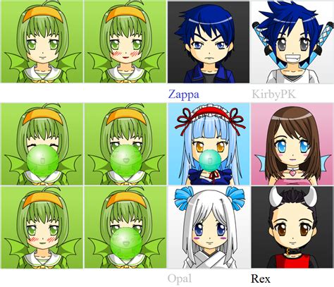 Anime Facemaker Sheet 7 By Swervestar On Deviantart