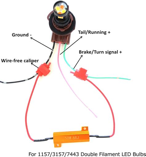 Led Resistor Wiring Diagram