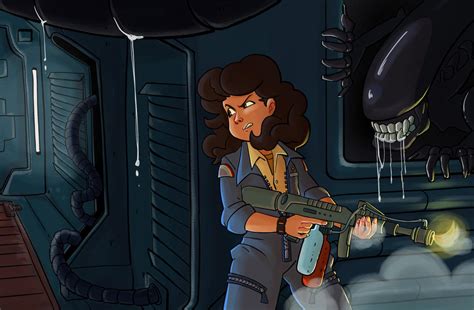 Alien Homage By Guolfo On Deviantart