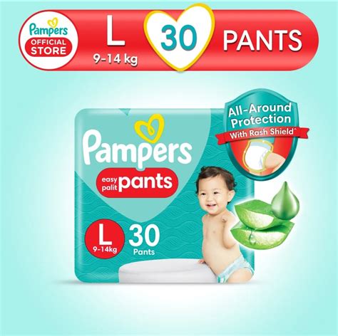 Pampers Pants Large 30s Babies And Kids Bathing And Changing Diapers