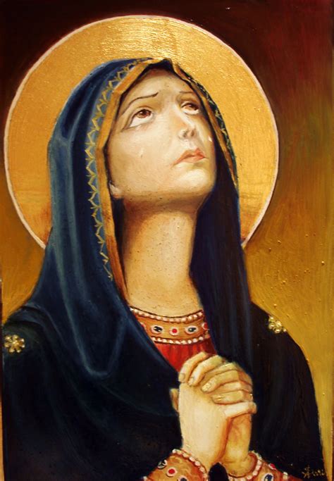 Saint Mary Orthodox Icon Sorinapostolescu Foundmyself