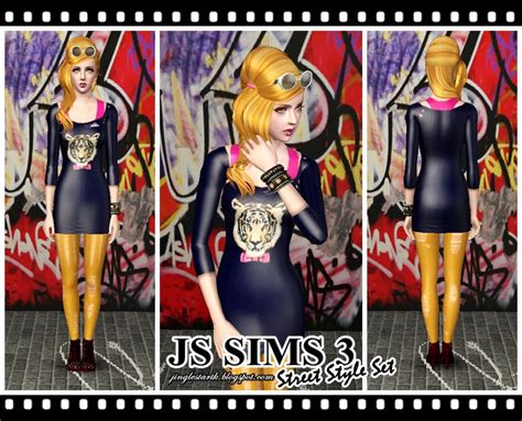 Js Sims 3 Street Style Set Move To Js