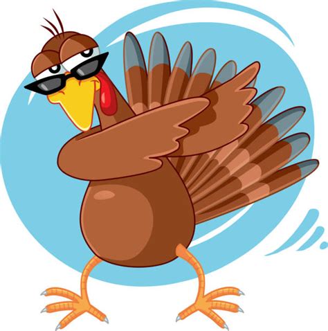 Cartoon Of Thanksgiving Day Turkey Illustrations Royalty Free Vector