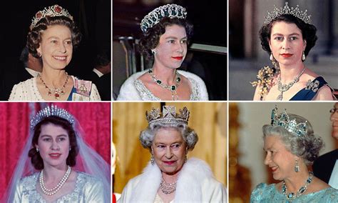The Queens Tiaras Are The Heart Of Her Jewellery Collection Queen