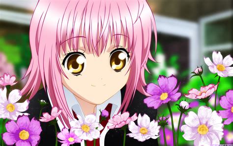 Pink Hair Shugo Chara Golden Eyes Anime Girls Wallpapers Hd