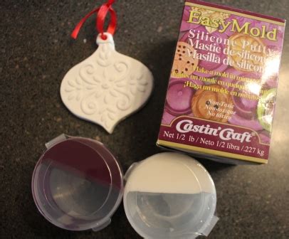 Silicone molds, instructions for use and precautions: Resin Crafts: Create a Christmas Ornament Mold with Silicone Putty