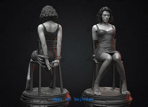 16 Black Widow Scarlett Resin Figure Unpainted Resin Model Kits