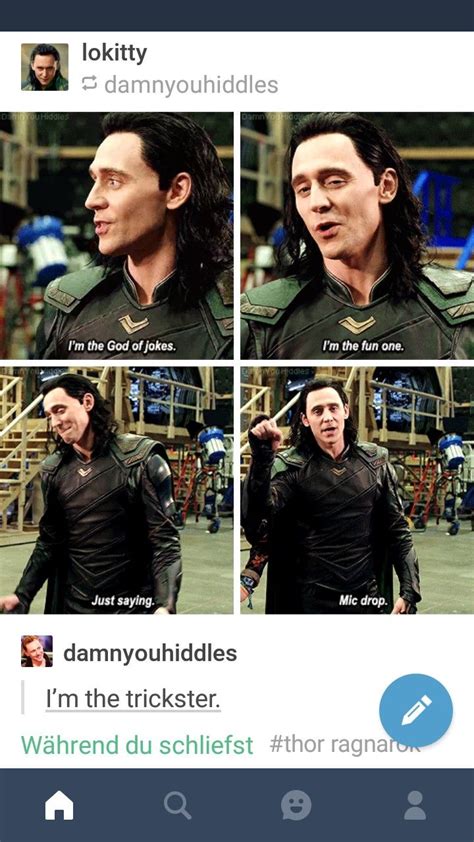 Loki Is The Fun One Loki Marvel Marvel Funny Marvel Memes