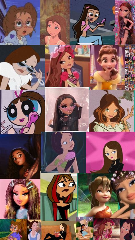 Brown Hair Female Cartoon Characters Best Hairstyles Ideas For Women And Men In 2023
