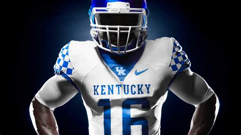 .uniforms late monday evening that feature the classic script wildcats across the front. Check out Kentucky's new Nike football uniforms | Sporting ...