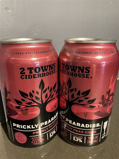Two Towns Ciderhouse Prickly Pearadise
