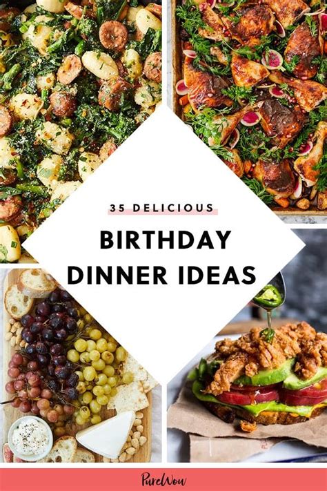 55 Birthday Dinner Ideas Guaranteed to Make Their Day | Birthday dinner