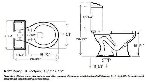 Image Result For Toilet Dimensions Toilet Dimensions Asme Standards