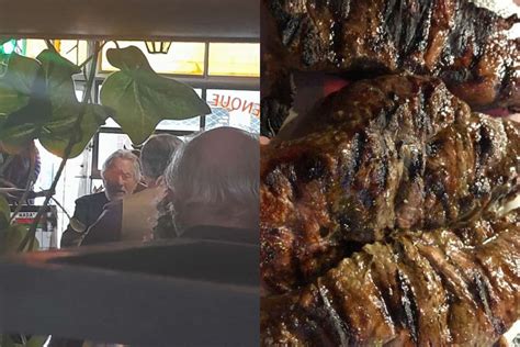 Se sorprendió Robert De Niro almorzó en una parrilla de Balvanera y