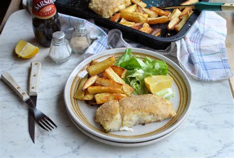 Healthy Fish And Chips For Fish On Friday Baked Hake And Oven Chips Recipe