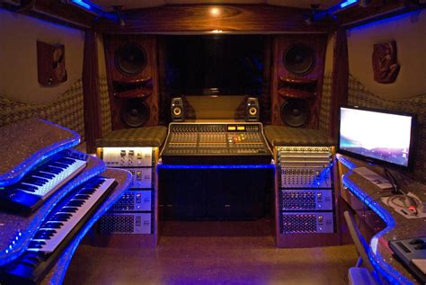 On Board Timbalands 2 Million Recording Studio On Wheels The Tricked