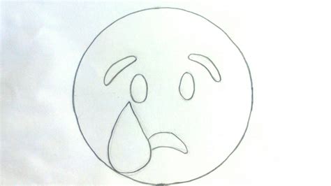 Dibujos De Emojis Tristes