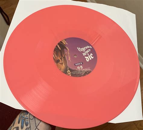 Juice Wrld Legends Never Die Limited Millennial Pink Vinyl 2lp For Sale