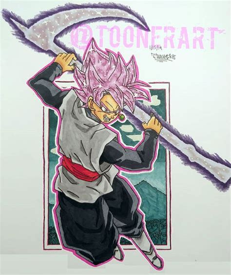 Goku Black Ssr By Toonerart On Deviantart