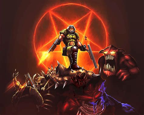Скачать Brutal Doom V21 Rc1 Quickfix • Брутал Дум • Моды и уровни Doom 1 и Doom 2 • Doomguy