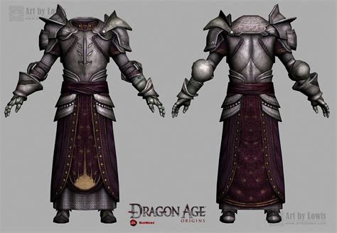 Templar Knight Armor From Dragon Age Concept Art By Lowis Dragon Age