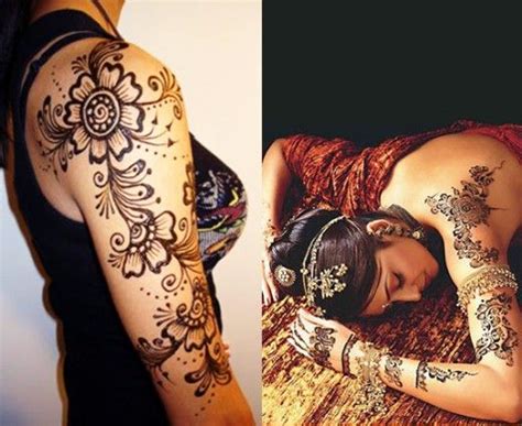 Stylish And Trendy Shoulder Mehndi Designs Tattoo Arm Designs Mehndi