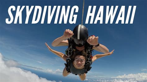 We have a few open and comfortable area for our guest to observe skydivers jumping while they wait. SKYDIVING IN HAWAII | Pacific Skydiving Center - YouTube