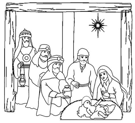 Gifts of the maji coloring page. 3 Wise Men Coloring Page at GetDrawings | Free download