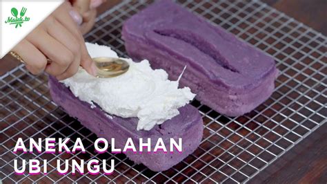 Resep ubi jalar merupakan sebuah kumpulan resep masakan/makanan yang bahan dasarnya adalah ubi jalar (mantang). Aneka Olahan Dari Ubi Ungu - YouTube