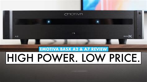 Hifi System Upgrade Emotiva Basx Amplifier Review Basx A2 And A7 Amps