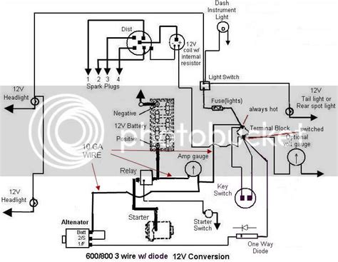 Ford 800 12 Volt Wiring Diagram Yesterdays Tractors
