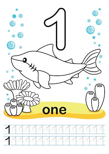 Make sure the check out the rest of our numbers coloring pages. Coloring Printable Worksheet For Kindergarten And ...