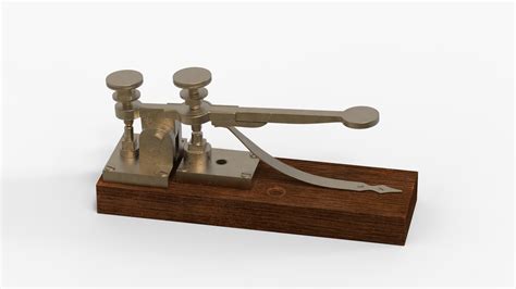 Morse Telegraph 3d Turbosquid 1739097