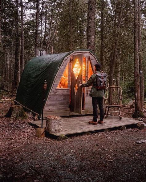 🌲outdoors Survival Kingdom🌲 On Instagram “tiny Cabin Goals Deep In The