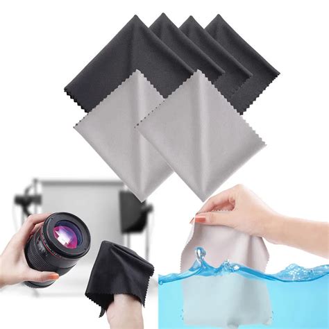 10pack Premium Microfiber Cleaning Cloths For Lens Glasses Screen