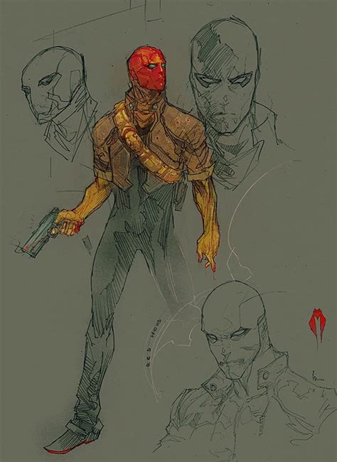 The Dc Comics Sketch Gallery Of Redesigned Characters From
