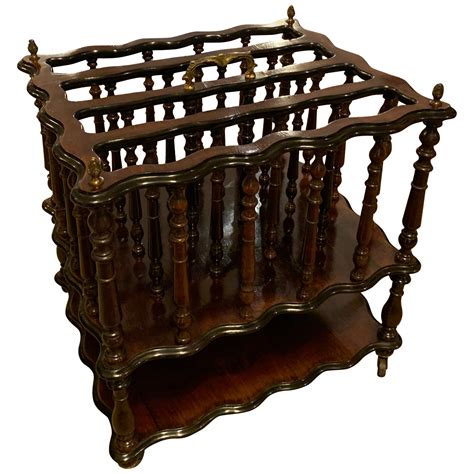 Gilded Copper Rococo Magazine Rack For Sale At 1stdibs