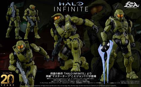 Halo Infinite Figurine 112 Master Chief Mjolnir Mark Vi Gen 3 18 Cm